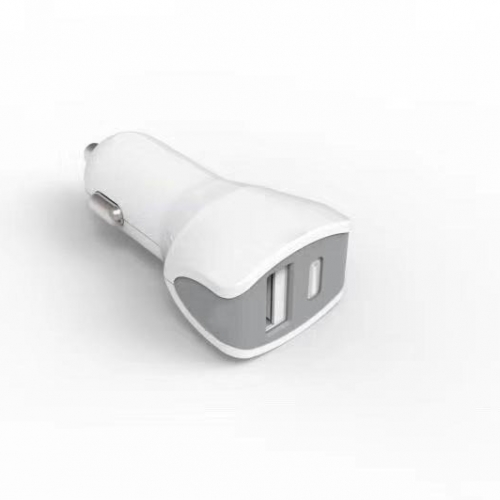 USB-C PD+QC 3.0 Car Charger