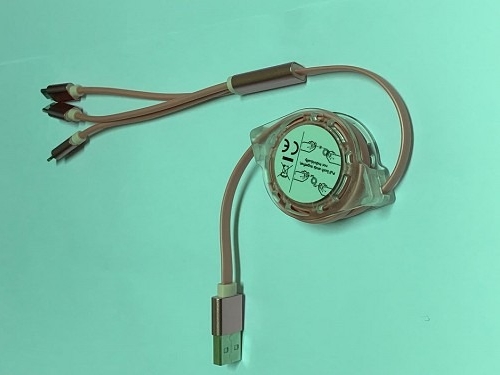 3 in 1(Micro USB+Type C +Lightning) Cable